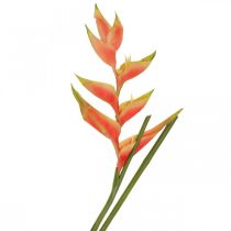 Helikonie künstlich Kunstblumen Exoten Rosa, Grün H103cm
