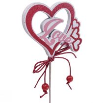 Artikel Blumenstecker Dekostecker “Love” Valentinstag 25,5cm 16St