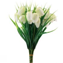 Artikel Fritillaria Weiße Schachbrettblume Künstliche Blumen 38cm 6 St