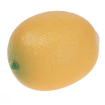 Künstliche Zitronen Deko Lebensmittelattrappen 8cm 6St
