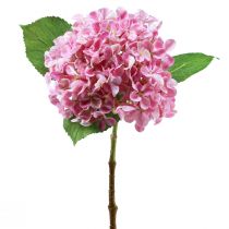 Artikel Hortensie künstlich Rosa Kunstblume Rosa Ø15,5cm 45cm