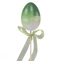 Artikel Blumenstecker Osterei Plastikeier Farbig 4×5,5cm 10 St