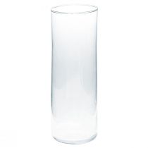 Artikel Hohe Glasvase Konisch Blumenvase Glas 30cm Ø10,5cm