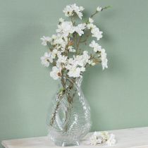 Artikel Glasvase Fischform Transparent 24,5 cm für Dekoration und Blumenarrangements