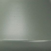 Artikel Elegante Vase geschwungene Form 33cm aus Metall in Mattgrün