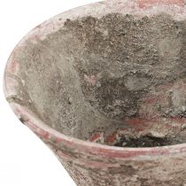Artikel Harztopf Tontopf Pflanztopf Terrakotta Vintage H7cm 2St, ideal für Floristen und Blumengeschäfte