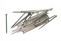 Artikel Stecknadeln Silberblank 105/30mm Eisen Vernickelt 500g Rostfrei Vielseitig Floristik