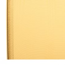 Kranzband Moiré Kranzband Gelb 125mm 25m