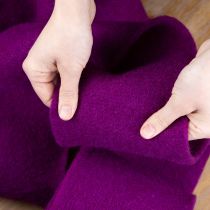 Artikel Filzband Fuchsia 15 cm x 5 m aus 100 % Wolle für kreative Deko- und Bastelideen