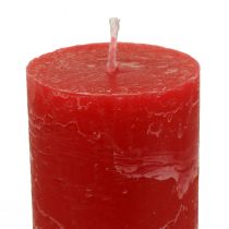 Rote Kerzen Groß Stabkerzen Durchgefärbt 50x300mm 4St