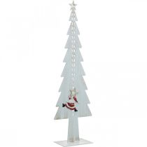 Deko Adventskalender Zahlen Tannenbaum Metall H50,5cm