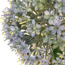 Artikel Hochwertiger künstlicher Blütenzweig Allium in Weiß, naturgetreue Optik, 90 cm