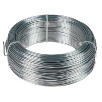 Artikel Aluminiumdraht 2mm, 118m Rolle - Vielseitiger Schmuckdraht Silber für Floristik und Dekoration, 1kg