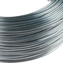 Artikel Aluminiumdraht 2mm, 118m Rolle - Vielseitiger Schmuckdraht Silber für Floristik und Dekoration, 1kg