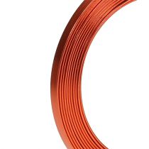 Artikel Aluminium Flachdraht Orange 5mm x 1mm 2,5m