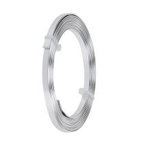 Artikel Aluminium Flachdraht Silber 5mm x 1mm 2,5m