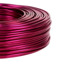 Aluminiumdraht Ø2mm 500g 60m Pink