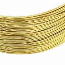 Artikel Aluminiumdraht Ø1mm Gold Deko Draht Rund 120g