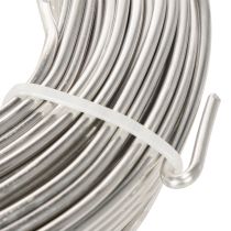 Artikel Aluminiumdraht Silber 3 mm 1 kg für Floristik und kreative Arbeiten