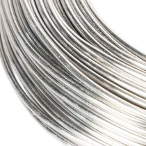 Artikel Aluminiumdraht Silber 3 mm 1 kg für Floristik und kreative Arbeiten