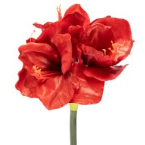 Artikel Kunstblume Amaryllis Rot 77cm Kunststoff für Vasen und Gestecke