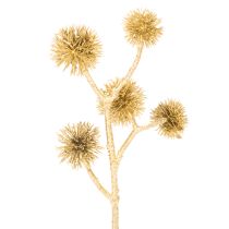 Artikel Künstlicher Zweig Amberfrucht Gold 26cm 6er Bund Kunststoff Innenbereich