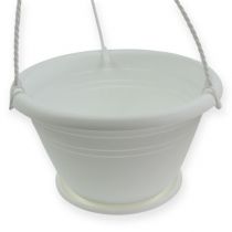 Artikel Blumenampel Galicia Ø30cm Weiß