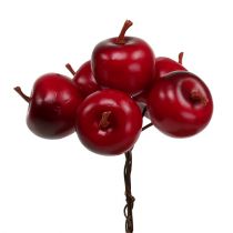 Apfel Ø3,5cm Rot 36St