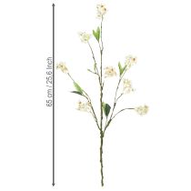 Artikel Künstlicher Apfelblütenzweig Weiß Dekoration 65cm Frühlingsdeko Zweig