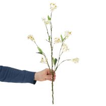 Artikel Künstlicher Apfelblütenzweig Weiß Dekoration 65cm Frühlingsdeko Zweig