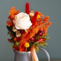 Artikel Trockenblumen Asparagus-Zweig gefärbt orange 65cm 80g Innenbereich