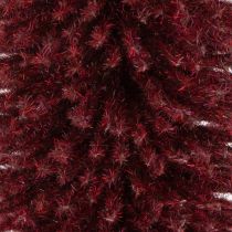 Artikel Deko Tannenbaum schlank aus Draht und Kunststoff 60cm auf Holzsockel rot