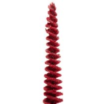 Artikel Deko Tannenbaum schlank auf Holzfuß 80cm rot