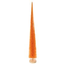 Artikel Tannenbaum künstlich 60cm Orange auf Holzsockel für Innenbereich
