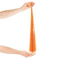 Artikel Tannenbaum künstlich 60cm Orange auf Holzsockel für Innenbereich