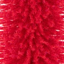 Artikel Deko Tannenbaum schmal künstlich mit Holzsockel Rot 40cm 3er Set