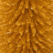 Artikel Deko Tannenbaum Kunststoff Holz 80 cm Dunkelgelb Gold