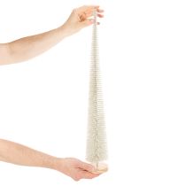 Artikel Deko Tannenbaum künstlich Weiß-Grau 60cm Innenbereich