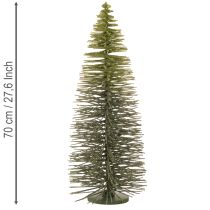 Artikel Künstlicher Tannenbaum Grün 70cm aus Metall, Holz und Kunststoff für Winterdekoration
