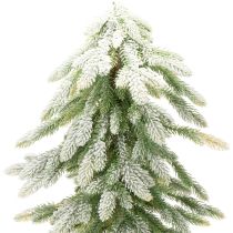 Artikel Künstlicher Tannenbaum mit Schnee Dekor 95 cm, grün-weiß
