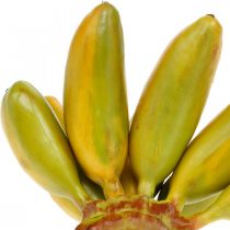 Künstlicher Bananenbund, Deko-Obst, Baby-Bananen L7–9cm