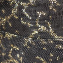 Artikel Dekoband Organzaband Schwarz Gold 15mm 20m Tischdekoration