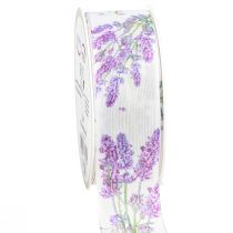 Artikel Lavendel Seidenband Dekorativ 40mm x 15m Geschenk Verpackung Tischdeko