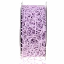 Dekoband Netzband Lavendel 40mm 10m