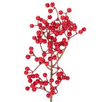 Artikel Künstlicher Ilexzweig 47cm Rot-Grün 3er Pack für Innenbereich