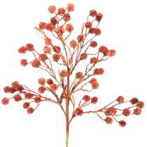 Artikel Künstlicher Beerenzweig 68cm Kunststoff Rot-Rosa-Grün Innenbereich