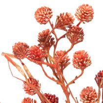 Artikel Künstlicher Beerenzweig 68cm Kunststoff Rot-Rosa-Grün Innenbereich