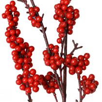 Artikel Beerenzweig Rot Deko Künstlich 115cm Weihnachtsdeko Herbstdeko Farbakzent