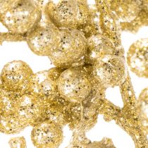 Artikel Künstlicher Beerenzweig Kunststoff Gold 70 cm 3er-Set Innenbereich
