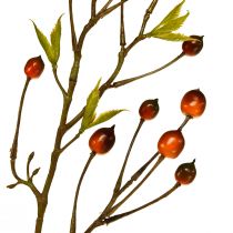 Beerenzweig Rot Künstlich Kunstzweig Dekozweig 82cm